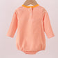 Premium Orange Tennessee puppy football stripe bubble