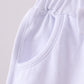 Premium White bow shorts