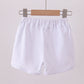 Premium White bow shorts