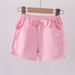 Premium Blush bow shorts