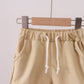Premium Khaki drawstring shorts