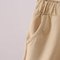 Premium Khaki drawstring shorts