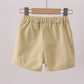 Premium Khaki drawstring shorts