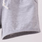 Premium Grey drawstring shorts