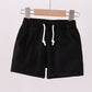 Premium Black drawstring shorts