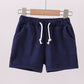 Premium Navy drawstring shorts