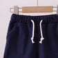 Premium Navy drawstring shorts