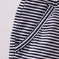 Premium Navy&white stripe drawstring shorts