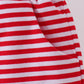 Premium Red&white stripe shorts