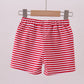 Premium Red&white stripe shorts