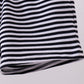Premium Navy&white stripe shorts