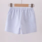 Premium Blue&white stripe shorts