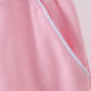 Pink scallop hem bow skort
