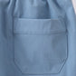 Dusty blue pocket performance shorts