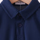 Blue everyday Collared Tank