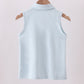 Sky everyday Knit Collared Tank