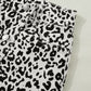 Brown Leopard Print Button Overlap Denim Shorts