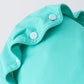 Green ruffle bow bonnet
