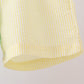Colorblock pocket shorts set