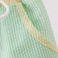 Blue&green seersucker shorts