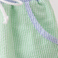 Yellow&green seersucker shorts