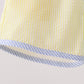 Yellow&green seersucker shorts