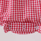 Red watermelon ruffle bubble
