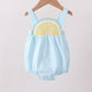 Mint lemon ruffle bubble