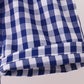 Red flag fireworks embroidery shorts set