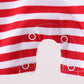 Red stripe flag fireworks embroidery jonjon