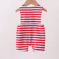 Red stripe flag fireworks embroidery jonjon