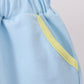 Blue Vehicle Embroidered Set