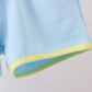 Blue Vehicle Embroidered Set