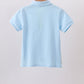 Blue Tractor Embroidered Polo