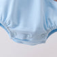 Blue football applique everyone has fun bubble