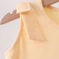 Buttercup Scalloped Bow Dress
