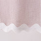 Khaki Seersucker Stripe Scalloped Dress
