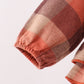 Rust Plaid Ruffle Bubble