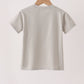 Gray Scarecrow Embroidery Top
