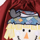 Maroon Scarecrow Embroidery Bloomer Set
