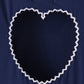 Navy Scalloped Dress