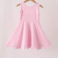 Pink Scalloped Dress
