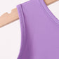 Purple Scalloped Dress