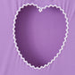 Purple Scalloped Dress