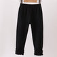 Black icing ruffle pants