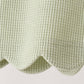Green scalloped pants set