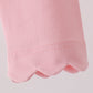 Pink scalloped leggings