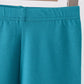 Teal scalloped leggings