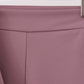 Dusty plum scallped zipper active set