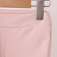 Pink scallped zipper active set